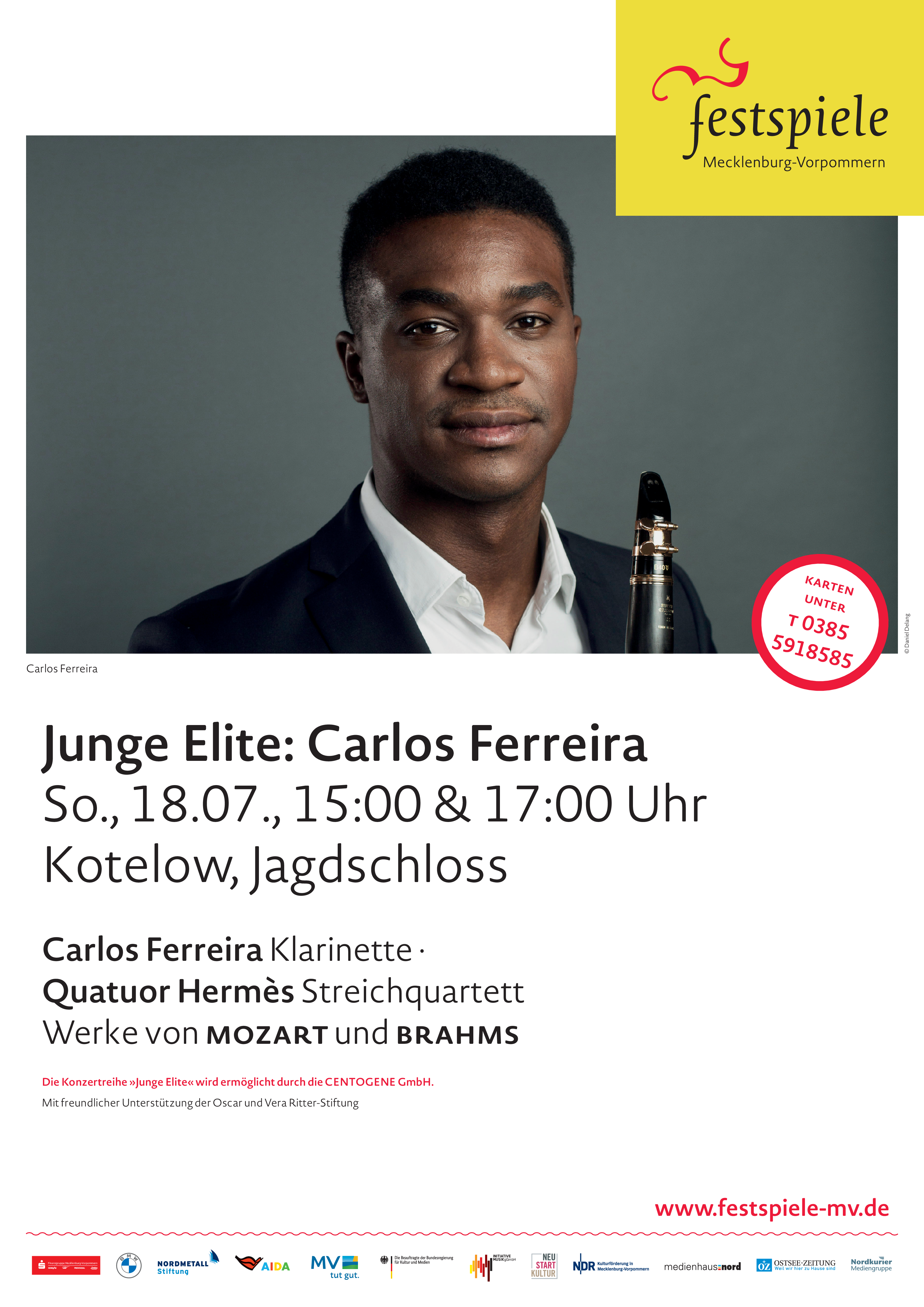 18.07.2021 Festspiele MV im Kotelow Jagdschloss Carlos Ferreira