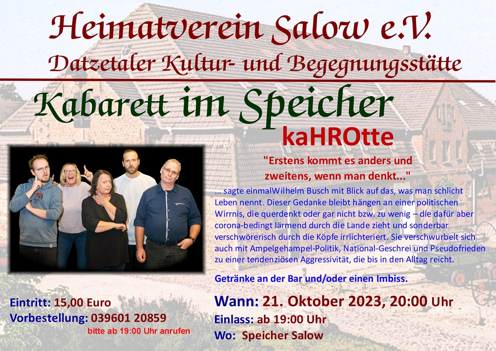 2023 Kabarett
