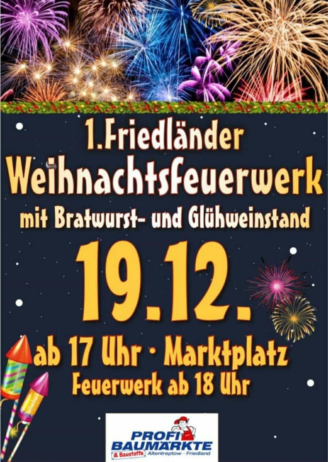 weihnachtsfeuerwerk