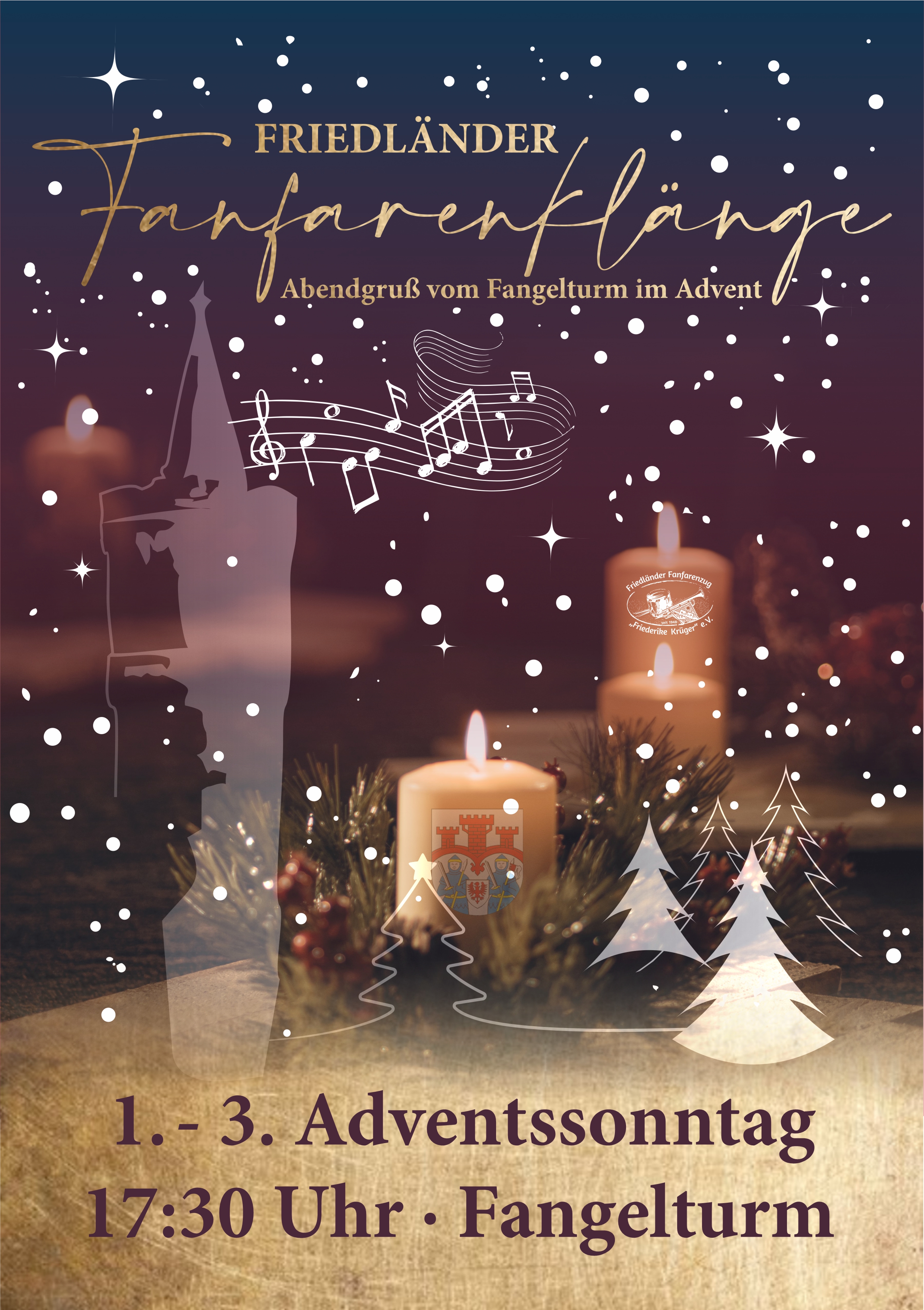 Fangelturm im Advent