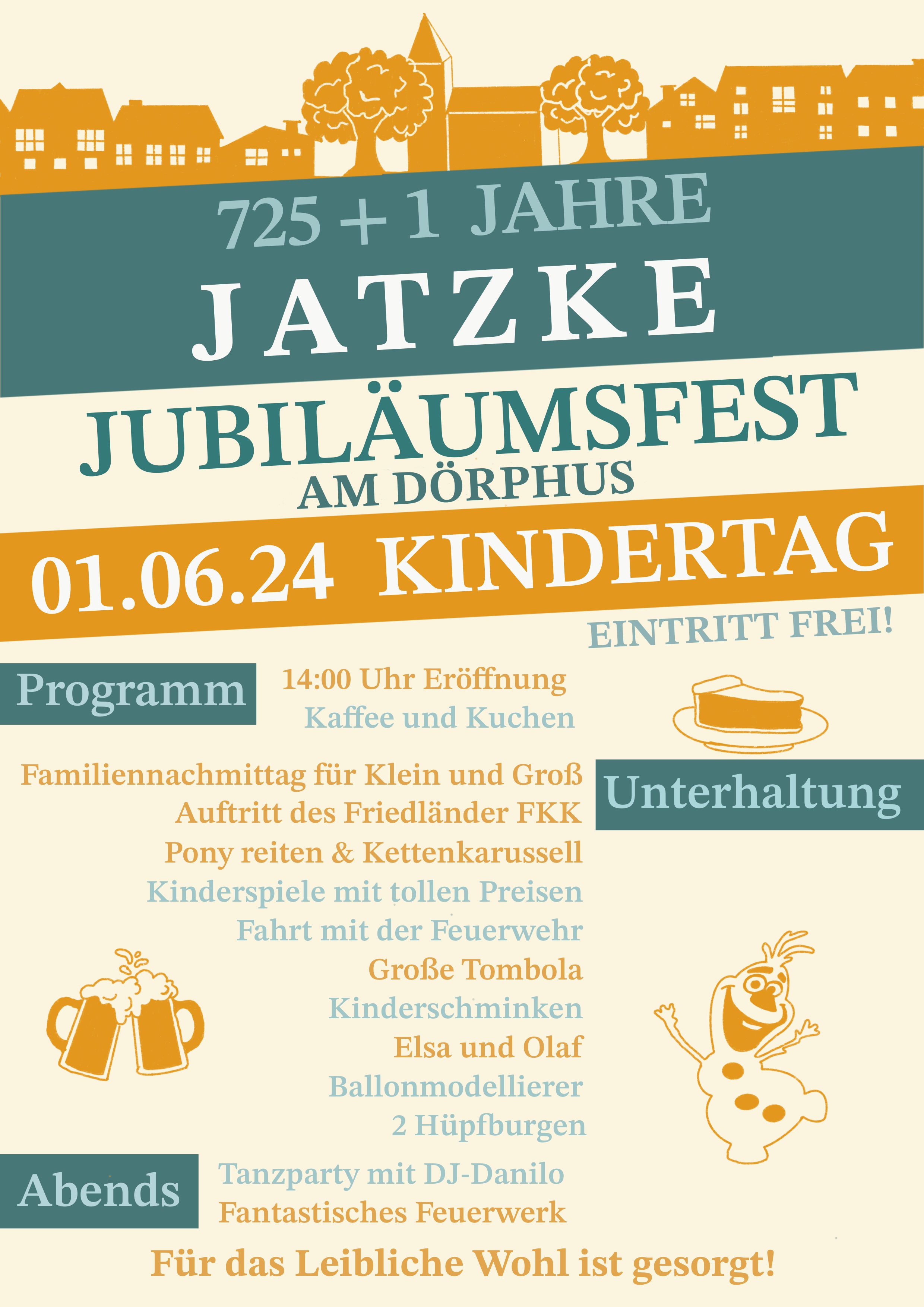 Flyer Dorffest Jatzke