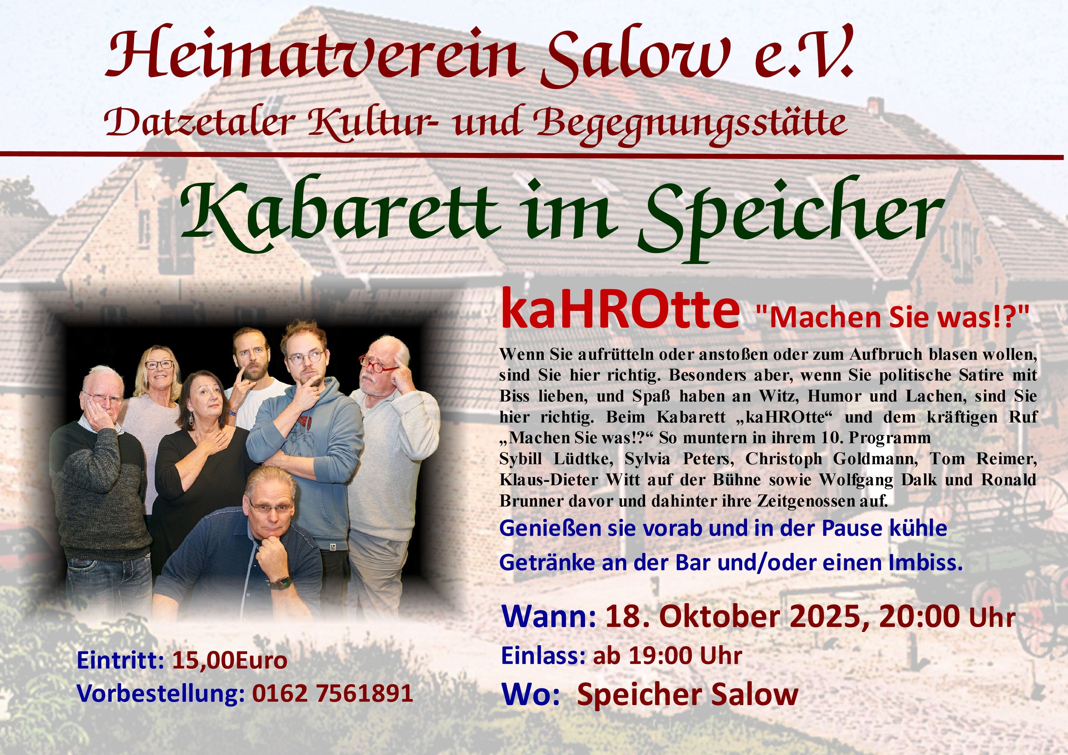 Kabarett KaHROtte 2025