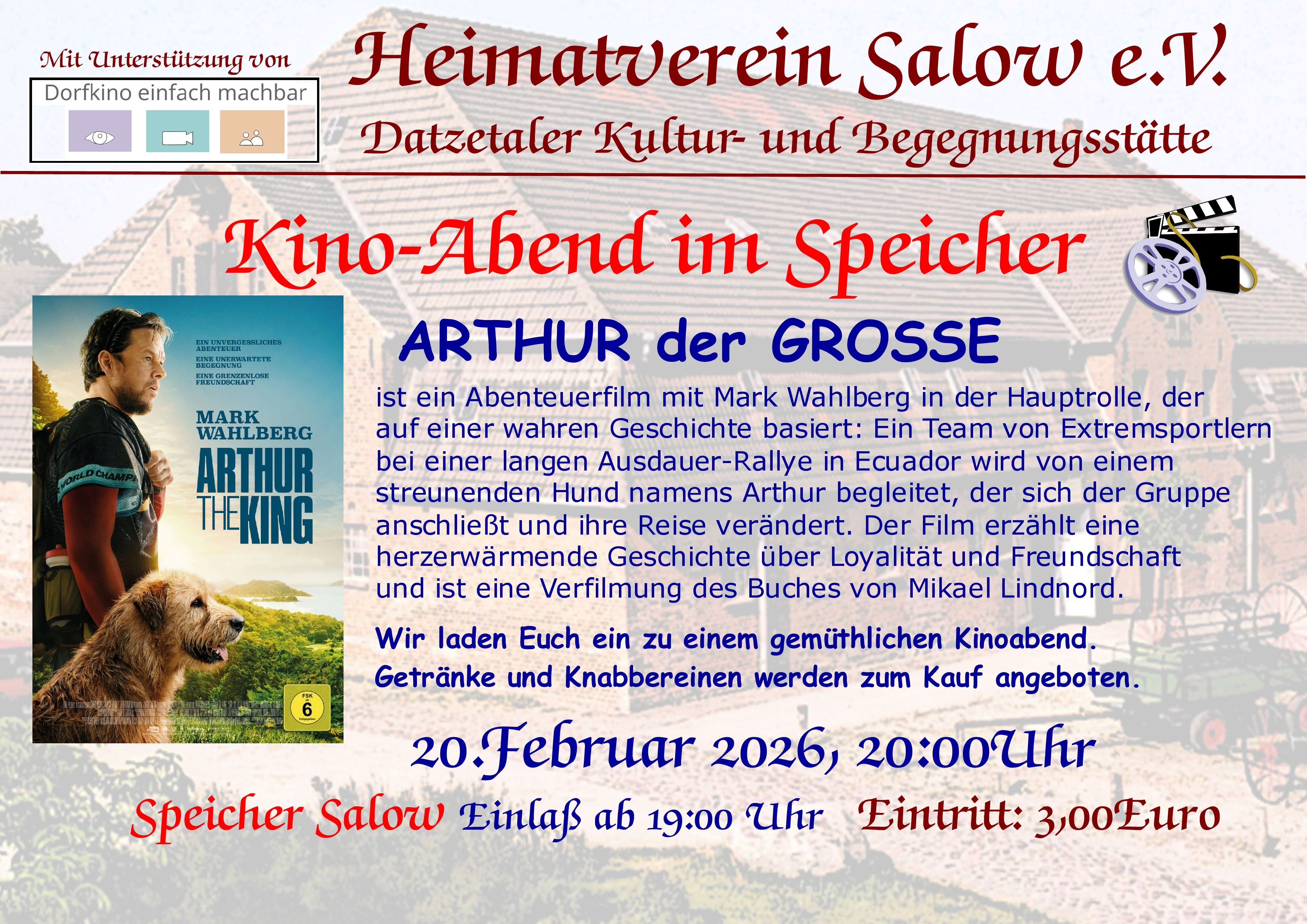 Kino Abend Arthur the King 