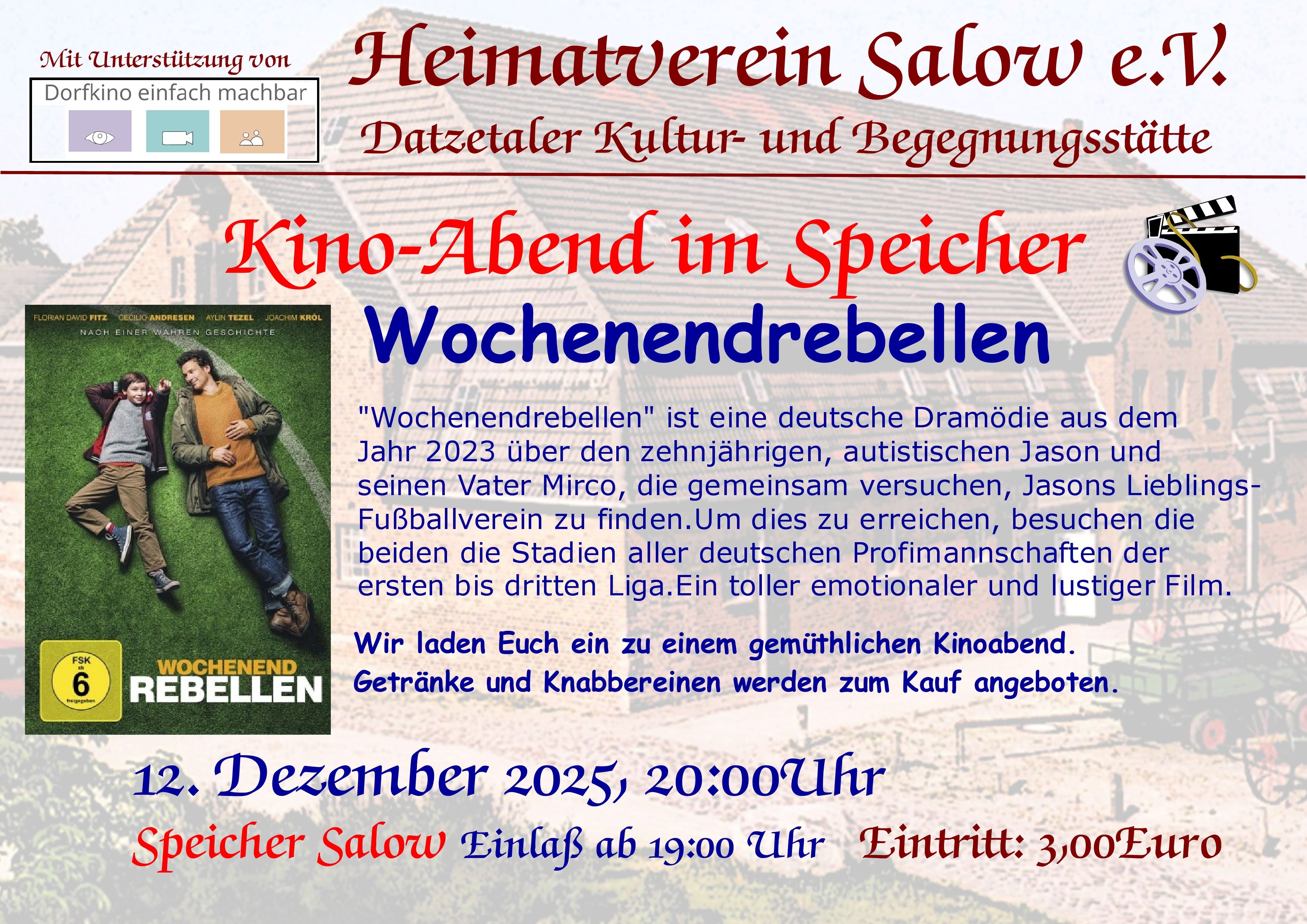 Kino Abend Wochenendrebellen