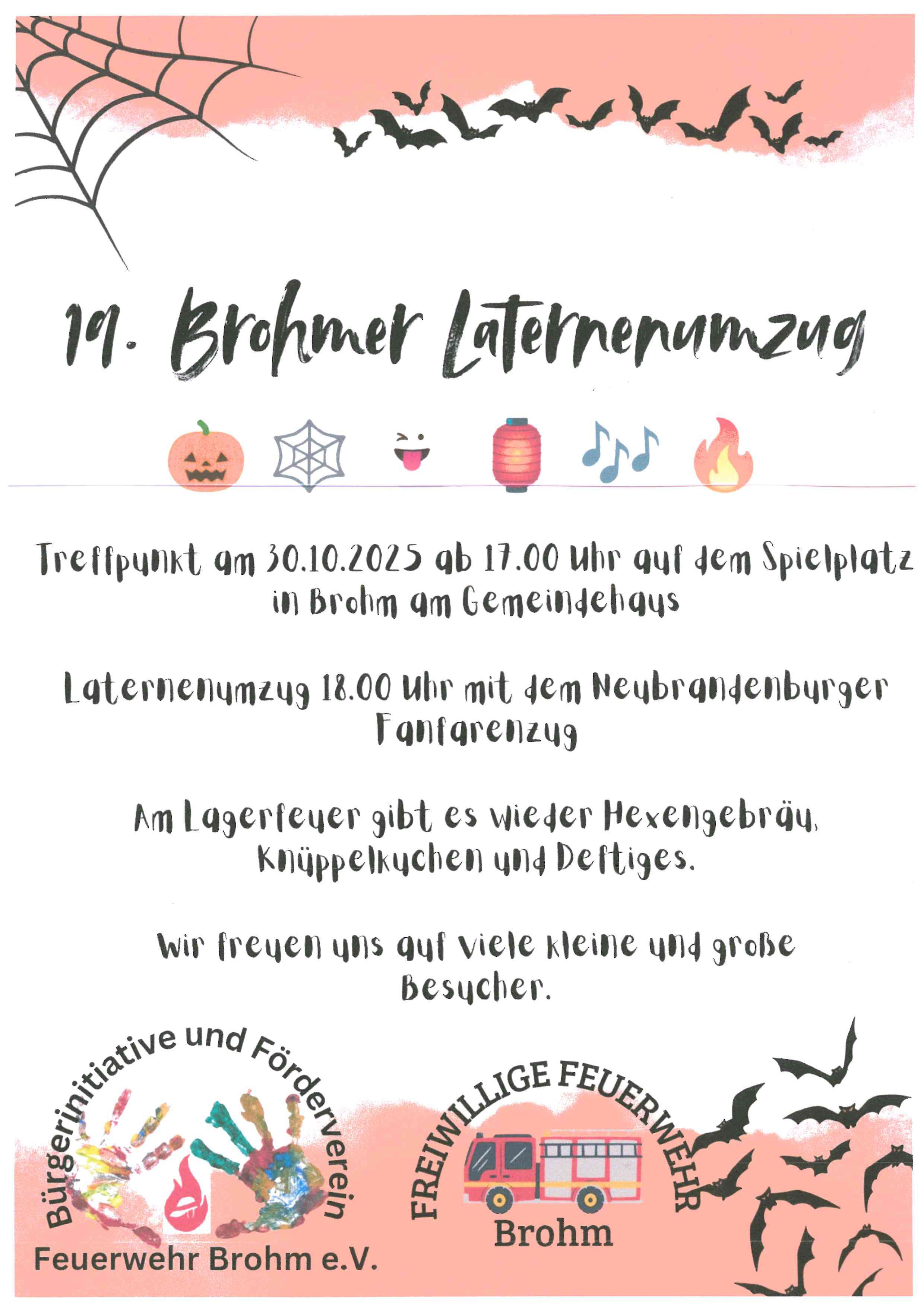 Laternenumzug Brohm 1
