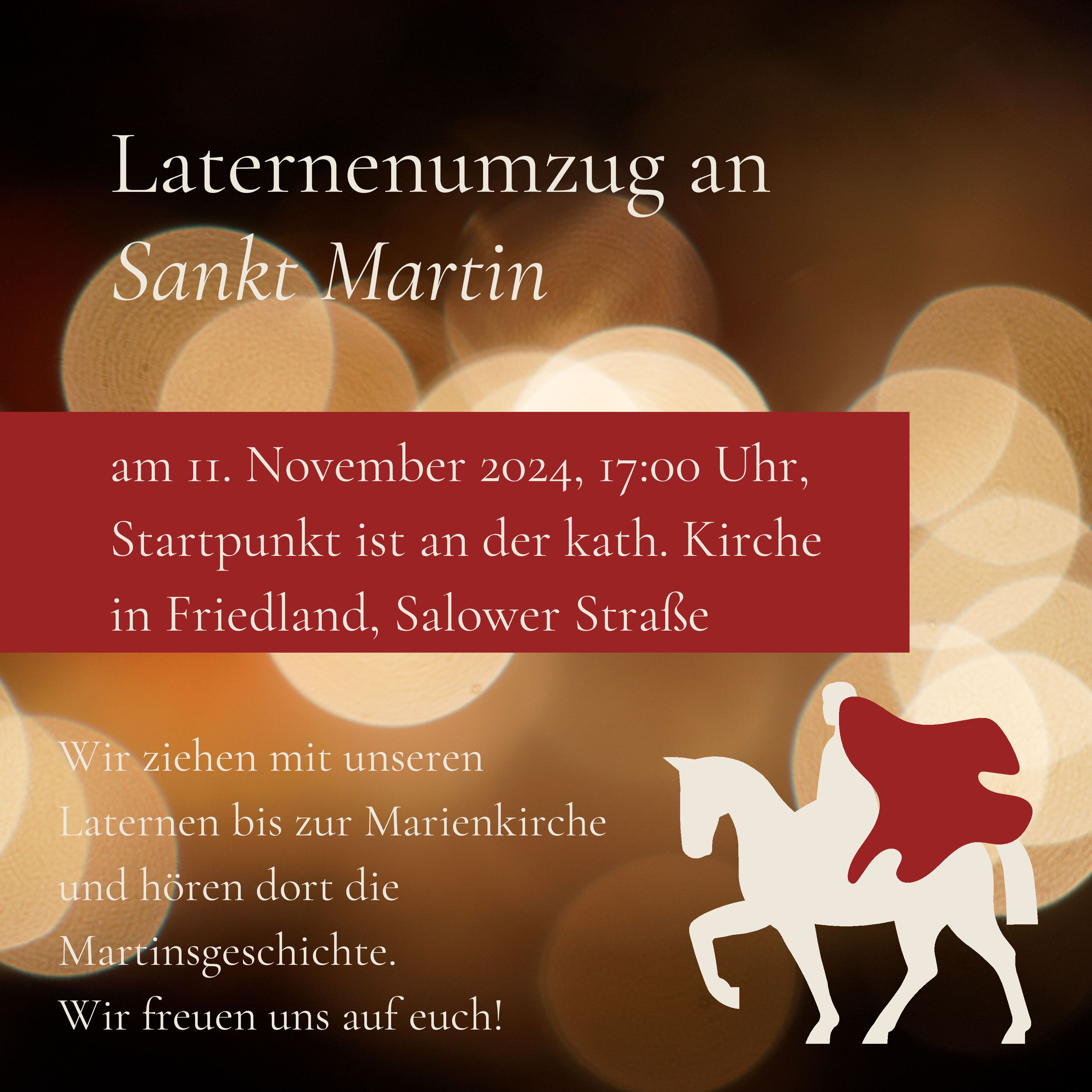 Plakat Sankt Martin
