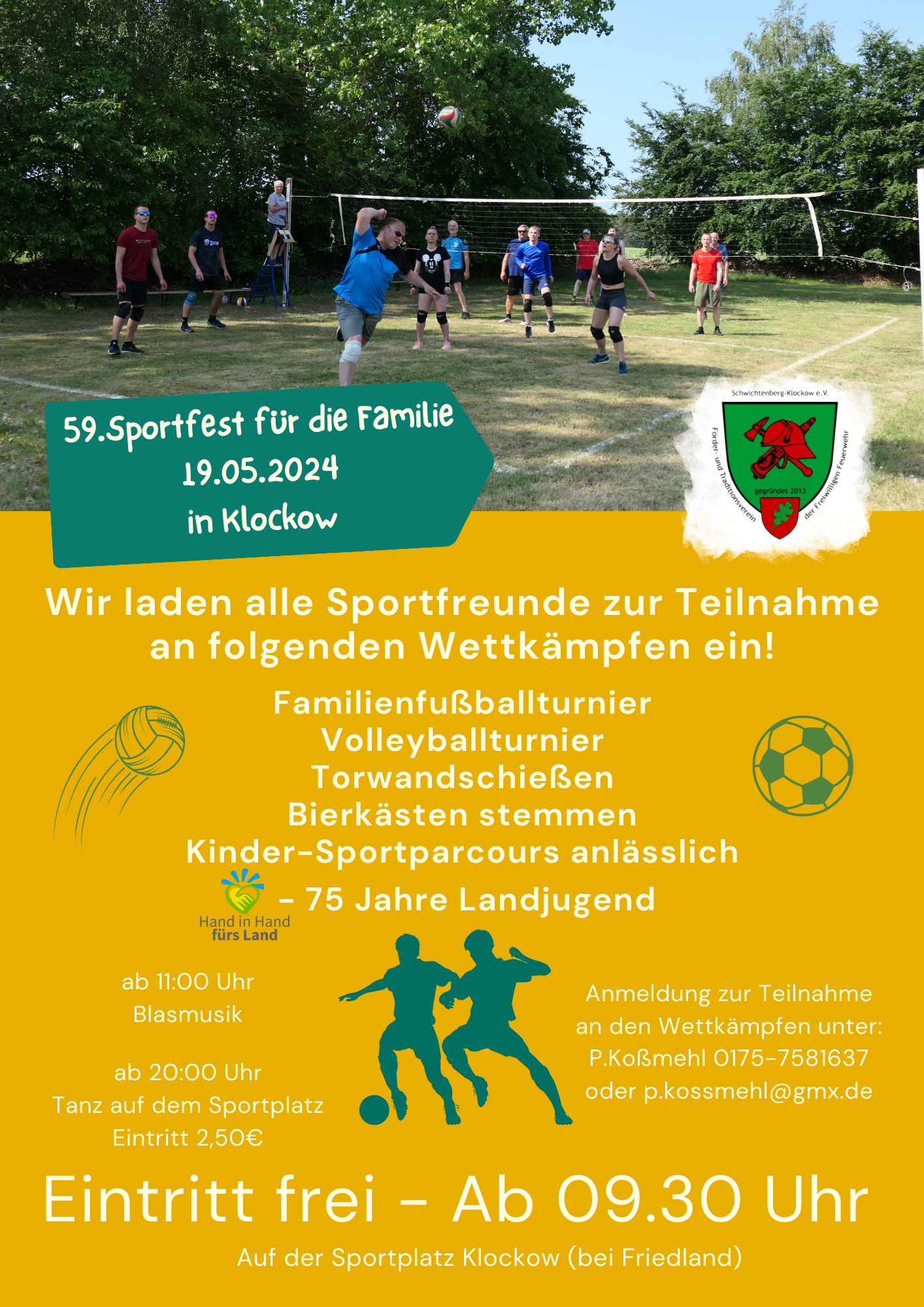 Plakat Sportfest 1